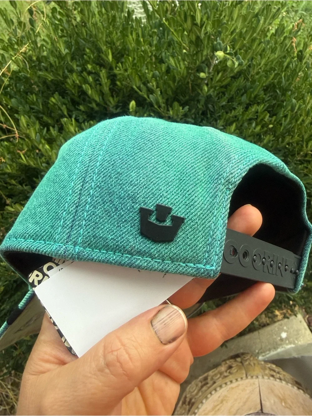 🦋Unisex doomed green denim butterfly 🧢 hat 🦋